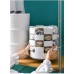 5-Tier Rotating Storage Container Organzier for Underwear, Socks, Cosmetics, Jewelry